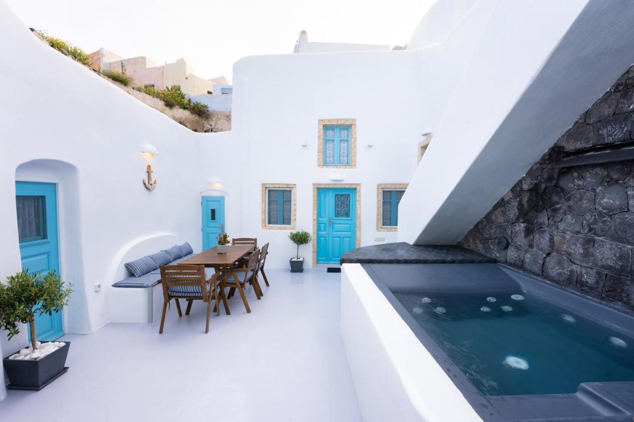 Kalamia Cave House Villa Pyrgos Kallistis Ngoại thất bức ảnh