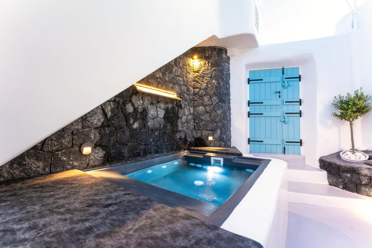 Kalamia Cave House Villa Pyrgos Kallistis Ngoại thất bức ảnh